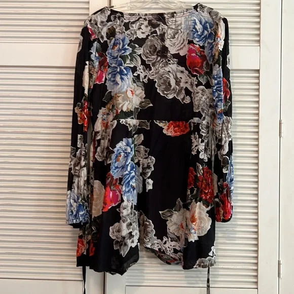 JOE BROWNS Boho Floral Long Sleeved Tunic Top - Picture 4 of 9